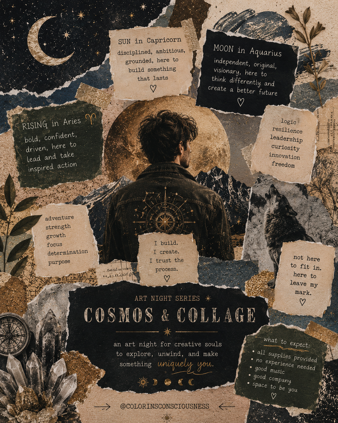 Color in Consciousness: Cosmos & Collage
