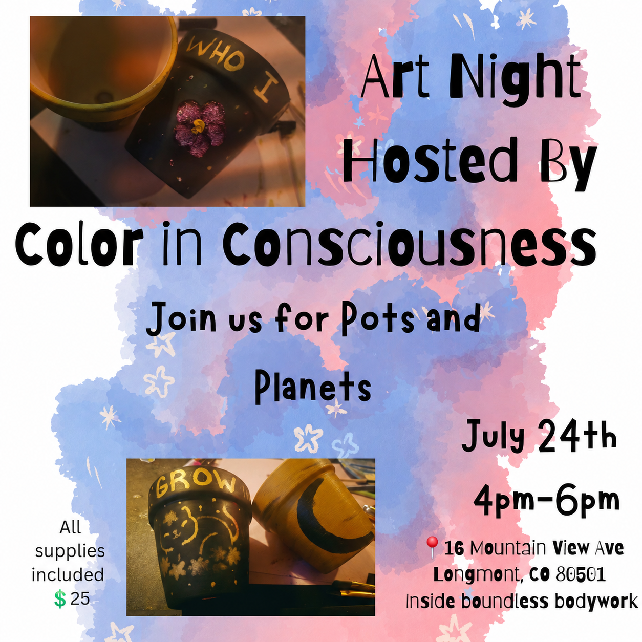 Color in Consciousness: Pots & Planets